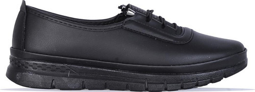 177 Atom Siyah Kadın Babet Ayakkabı