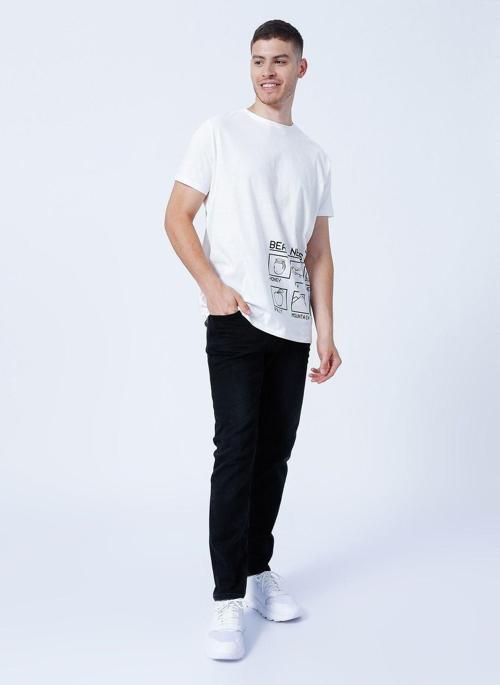 Normal Bel Regular Fit Koyu Siyah Erkek Denim Pantolon 22.01.70.002_Dante Jeans