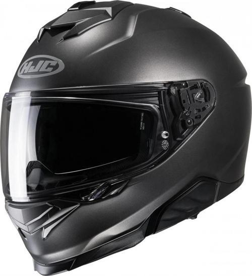 İ71 Kapalı Kask Mat Tıtanıum X-LARGE
