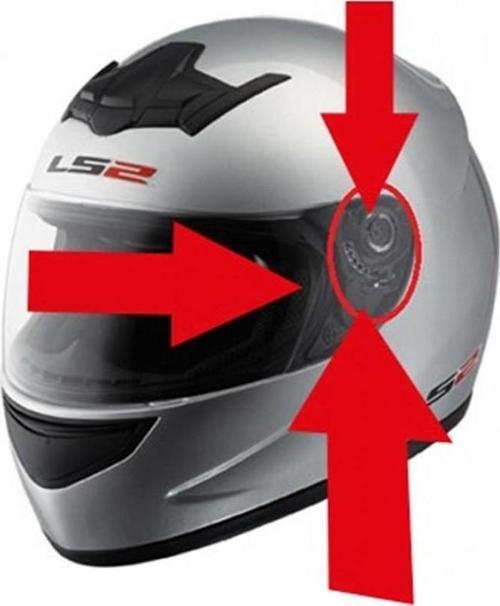Kask Yan Kapak Seti Ff350 Cartoon