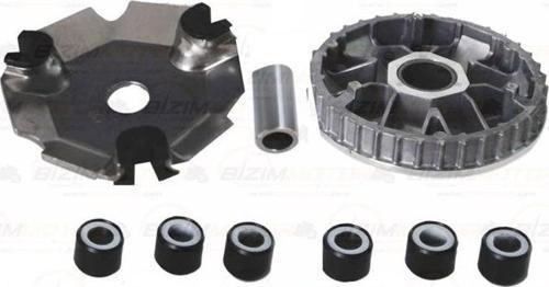 Ön Varyatör Komple Honda Activa 125 S Marş Dişlisi Fanı Hariç