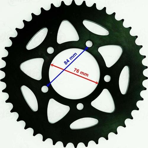 Arka Dişli 42t 525 Benelli 250 İç 76mm 5 Delikli Çanaklı Ind