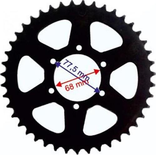 Arka Dişli Mondıal Rx3 Evo 43t İç 68mm 6 Delikli Öm (520 Zincir İçin)