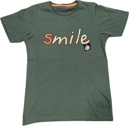 Erkek Çocuk / Kız Çocuk Smile Çift Taraf Desenli Tişört