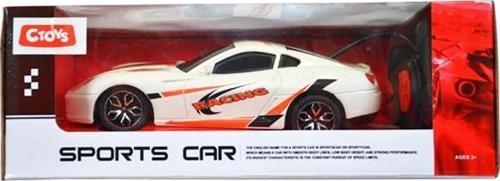 s Sports Car 27 Mhz Full Fonksiyon Uzaktan Kumandalı Chevrolet Corvette Beyaz CE 04