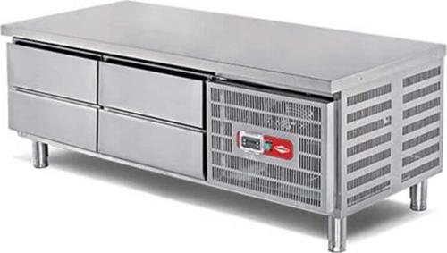 EMP.200.70.01-S Set Altı Buzdolabı (Fanlı) - 6x1/1 100 - 200x70x55 cm