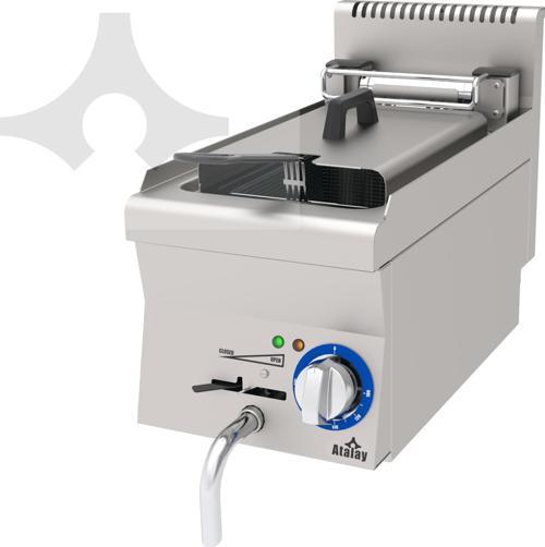 AEF-360 Elektrikli 380-415 V Fritöz 300x600x300 mm
