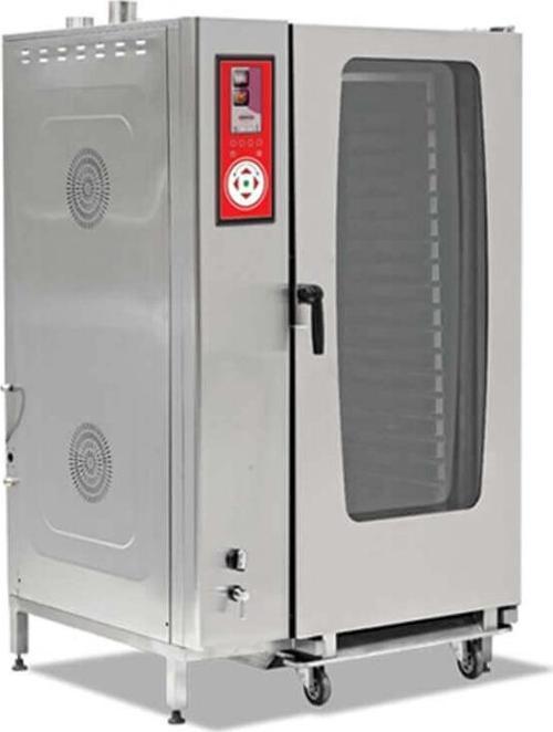 EMP.GKF.40 Plus Konveksiyonel Fırın - Gazlı - 40 GN-1/1 (20 GN-2/1) - kit arabalı - Doğalgazlı