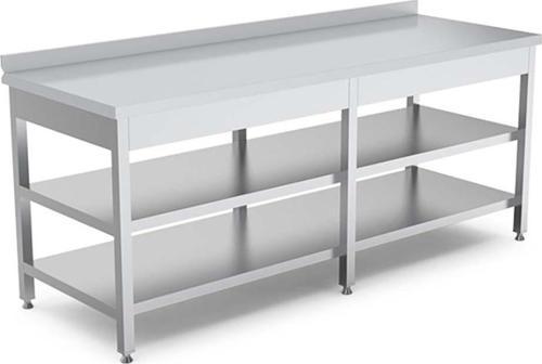 EMP.ATT2.70200 Alt Raflı-Ara Raflı Çalışma Tezgahı 200x70x85 cm