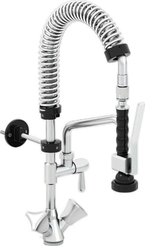 510  MT06 Deluxe Mini Boy Ön Yıkama Duşu Tezgaha Monte + Ara Musluk