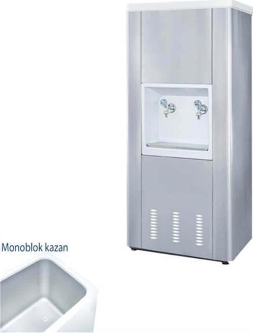 Soğutuculu Su Sebili - 80 litre - yekpare (monoblok) kazan - komple krom