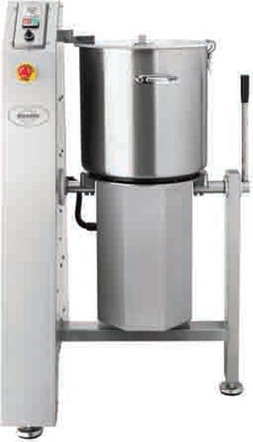 UZK-20H - Et Sebze Parçalama (Zırh Kıyma) ve Humus Makinesi Devirmeli Model Hız Kontrollü 220V 20 LT