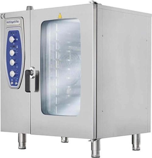 7890.6G110.03 Konveksiyonel Buharlı Fırın-Gazlı-6 GN 1/1