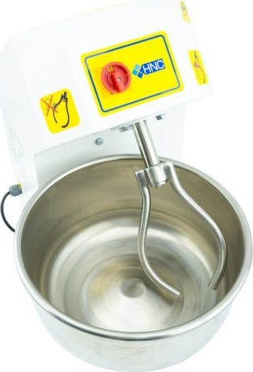 HHY-10M Hamur Yoğurma Makinesi (Kapaksız) 220V - 10kg Un, 12kg Hamur, Kazan - 1 Dönüş Hızı