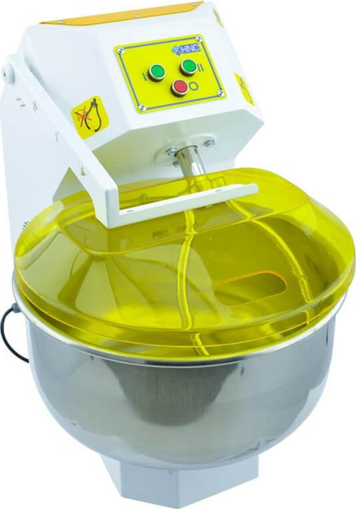 HHY-25TC Hamur Yoğurma Makinesi (Kapaklı) 380V - 25kg Un, 40kg Hamur, Kazan - 2 Dönüş Hızı