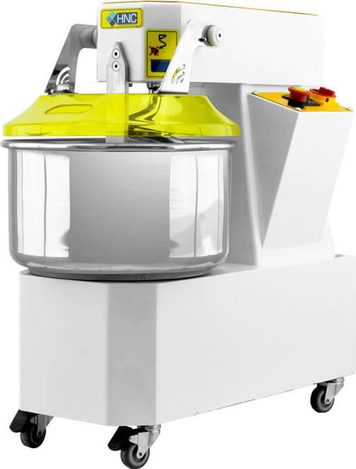 HSY-25M Spiral Hamur Yoğurma Makinesi 220V - 17kg Un, 25kg Hamur, Kazan -1 Dönüş Hızı