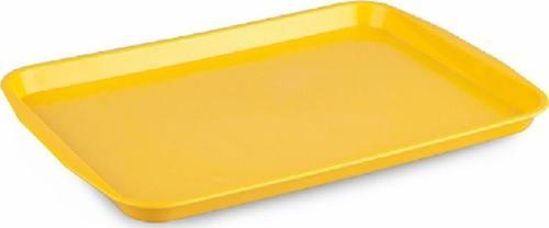 46212736 Servis Tepsisi Plastik (ABS) 27x36 cm Sarı 20 Adet