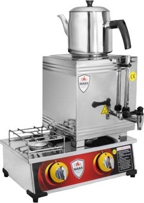 MCK-15G 15Lik Çay Makinesi Pleytli Kaynaklı Gazlı CE