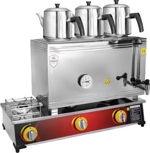 MCK-60G 60lik Çay Makinesi Pleytli Kaynaklı Gazlı CE