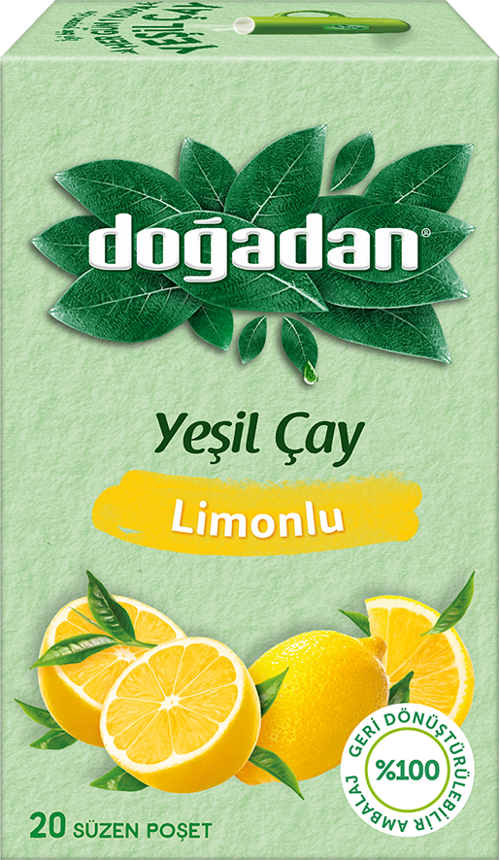 Düvenci Toptan Yeşil çay Limonlu x 3 Adet