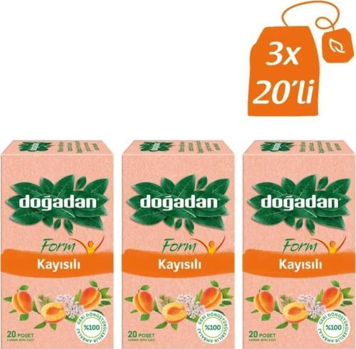 Form Çay Kayısılı 20'li x 3 Adet