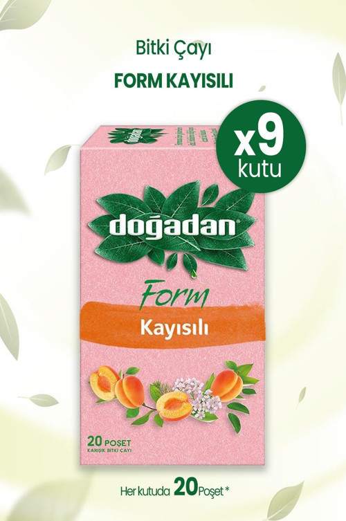 Form Çay Kayısılı 20'li x 9 Adet