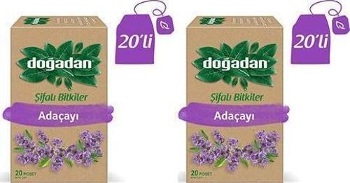 Adaçayı 20'li Poşet Bitki Çayı - 2 kutu