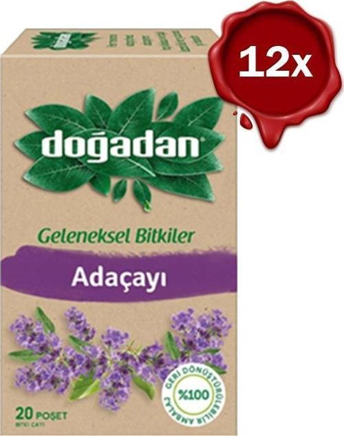 Adaçayı Bitki Çayı 20'li x 12 Adet