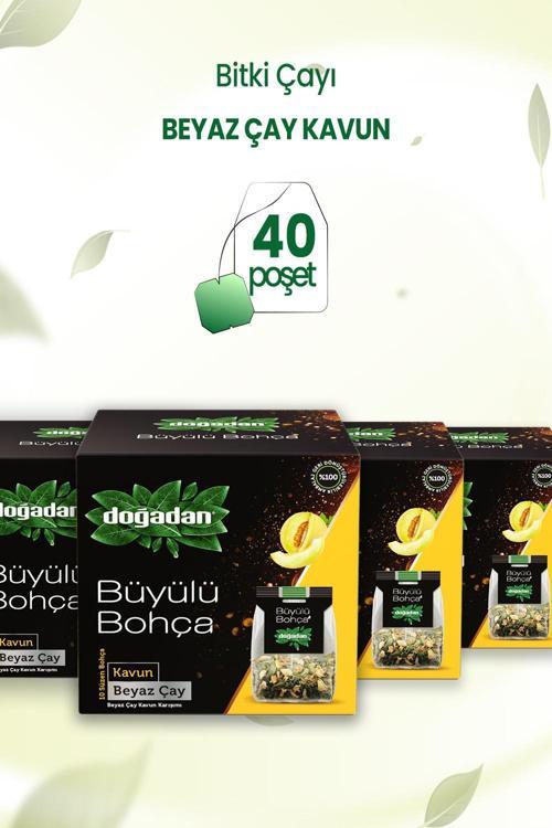 Büyülü Bohça Beyaz Çay Kavun 10'lu 12 G x 4 Adet