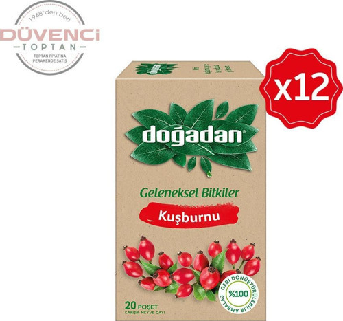 Kuşburnu Çayı 20'li x 12 Adet