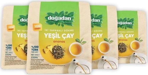 Dökme Yeşil Çay Ananas 50 gr x 4 Adet