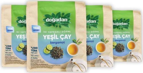 Dökme Yeşil Çay Bergamot 50 gr x 4 Adet