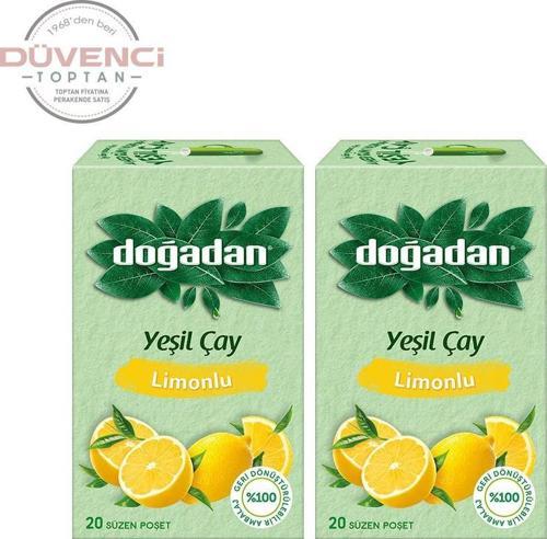 Yeşil Çay Limonlu 20'li x 2 Adet