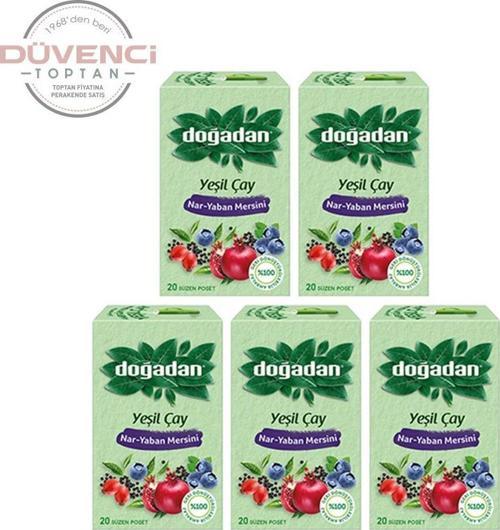 Yeşil Çay Nar Yaban Mersini x 5 adet