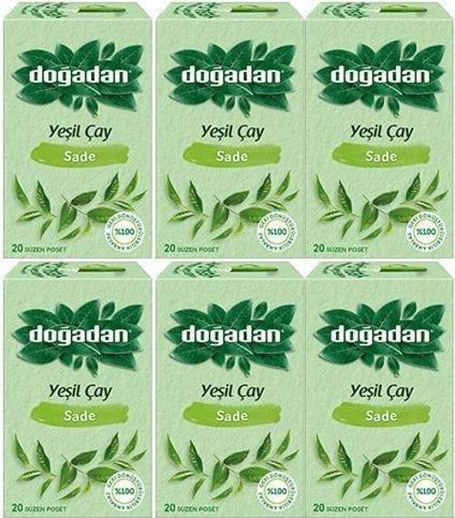 Yeşil Çay Sade x 6 adet