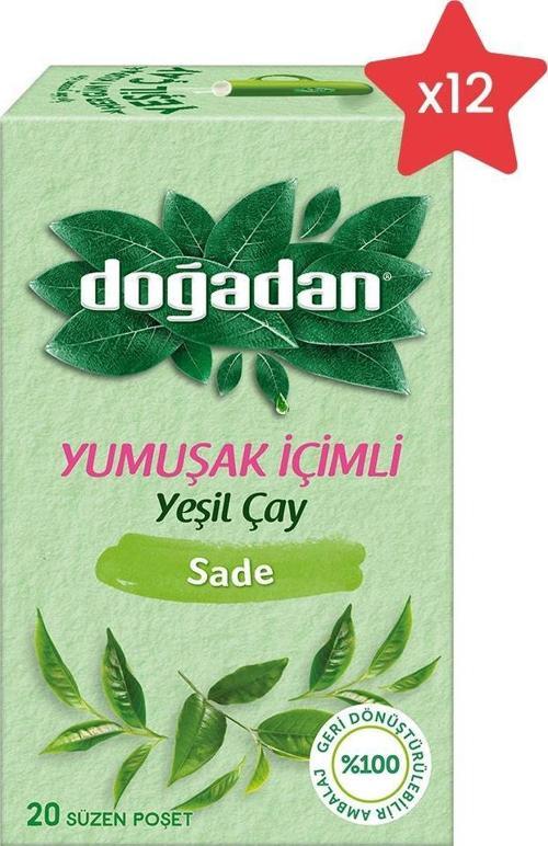 Yeşil Çay Yumuşak İçimli x 12