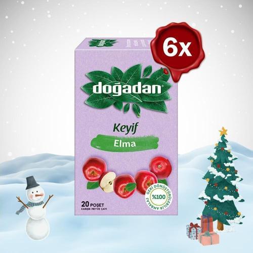 Yılbaşı Paketi Elma Çayı 20'li x 6