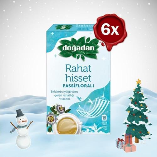 Yılbaşı Paketi Rahat Hisset Passifloralı 18'li x 6