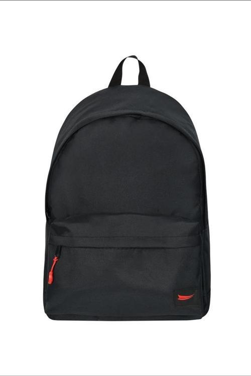 Spor Unisex Sırt Çantası Su Geçirmez Kumaş Siyah