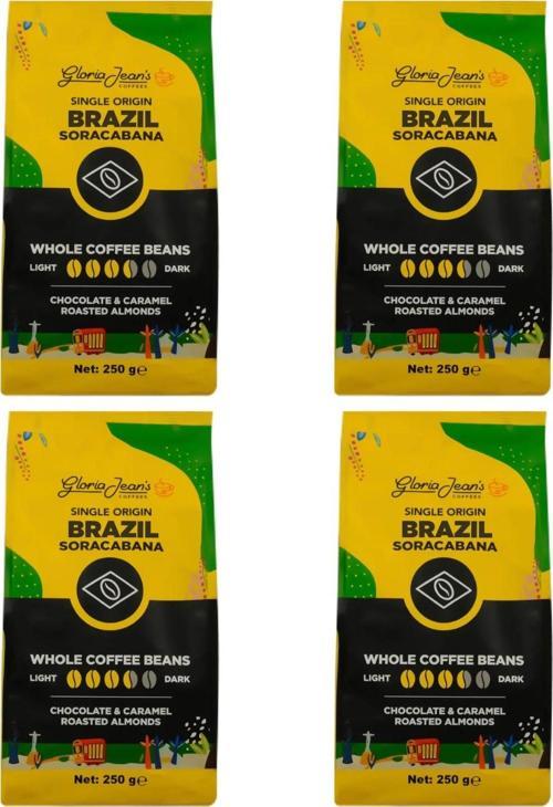 GLORİA JEAN'S BRAZİLYA SORACABANA 250GR 4'LÜ PAKET
