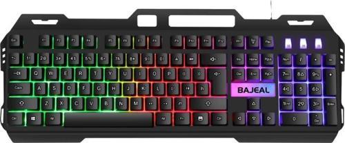 USB Kablolu RGB LED Aydınlatmalı Gaming Mekanik Klavye, Metal Su Geçirmez Oyuncu Klavyesi