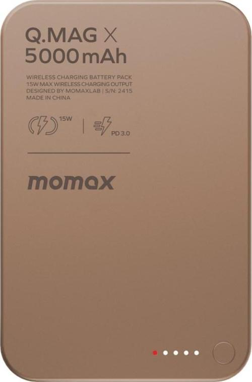 Wireless Kablosuz Powerbank 5000mAh MagSafe Uyumlu Desert Titanium