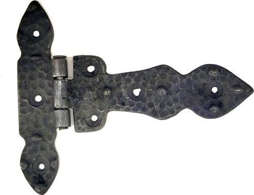 Antika Tarz Dekoratif Pirinç Kuyruklu Düğmeli Menteşe No1 - 117x142 mm, Oksit
