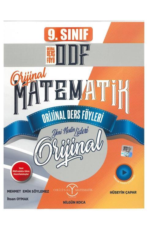Orijinal Yayınları 9. Sınıf Matematik Odf Kdt Seti