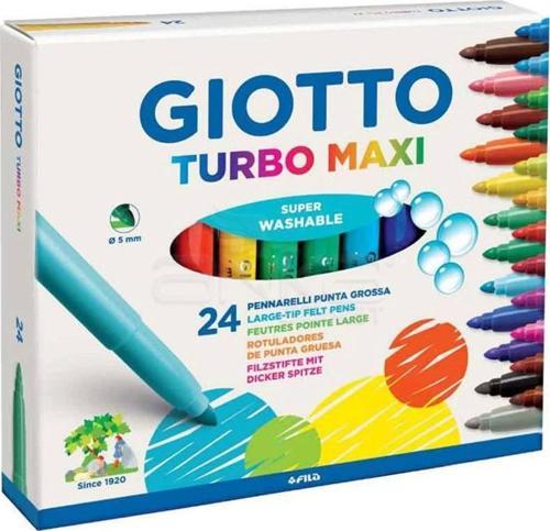 Turbo Maxi Jumbo Keçeli Kalem 24Lü 455000