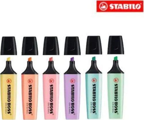 Boss Original Pastel Renkler 6'Lı Set