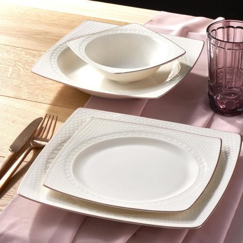 Bonenjoy 8 Parça 2 Kişilik Bone Yemek Takımı - Copper Bakır