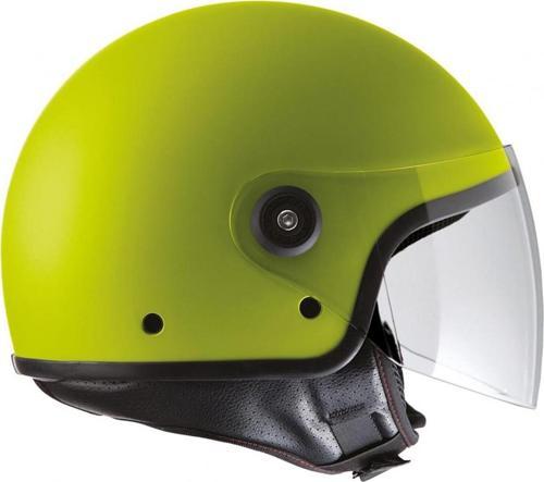 El Jettın Yarım Kask Mat Sarı SMALL