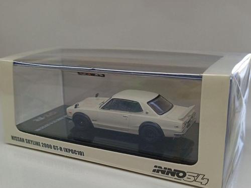 Dianomi İnno 64 Beyaz Nissan Skyline Gt-R (Kpgc10] 8 Cm Uzunluğunda