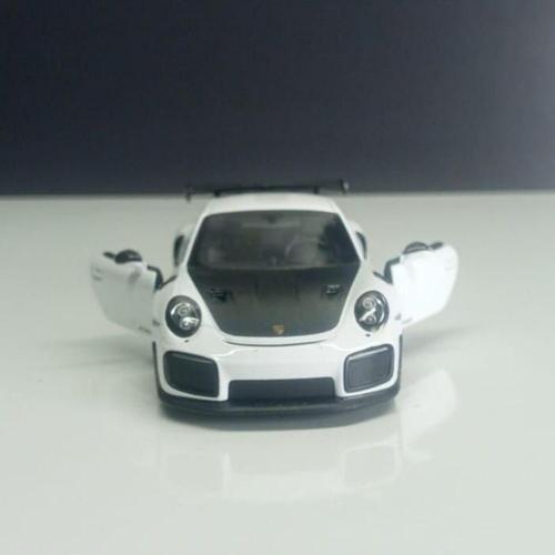 1:36 Porsche Gt2 Beyaz 911 Rs